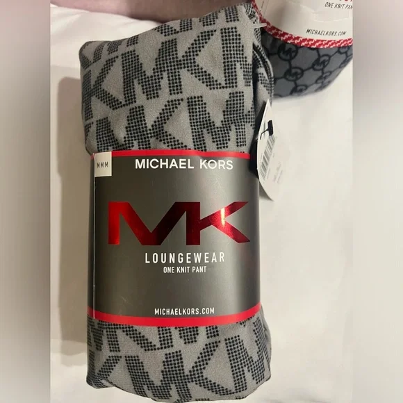 2 Michael Kors Lounge wear knit pants medium new - Picture 2 of 6